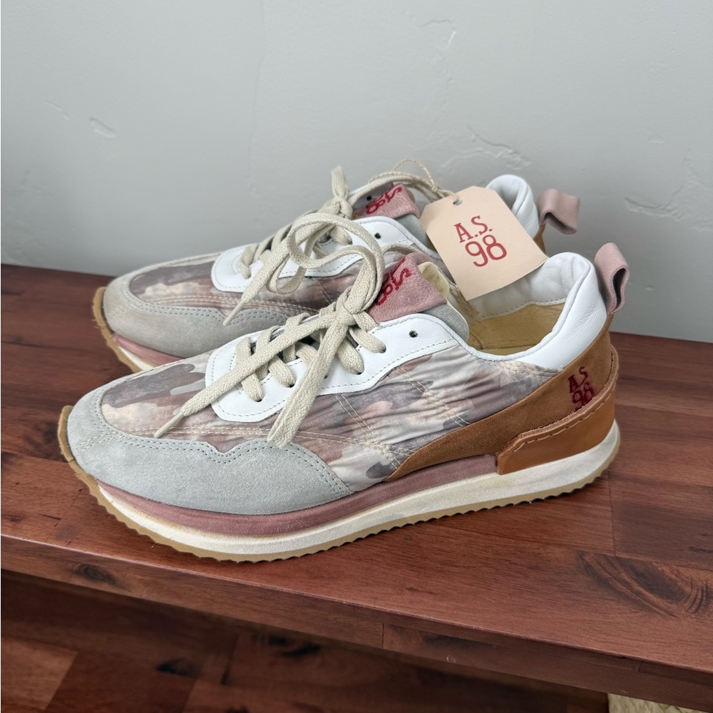 A.S.98 Burke Sneakers - Size 39 - Ice Camo Multi